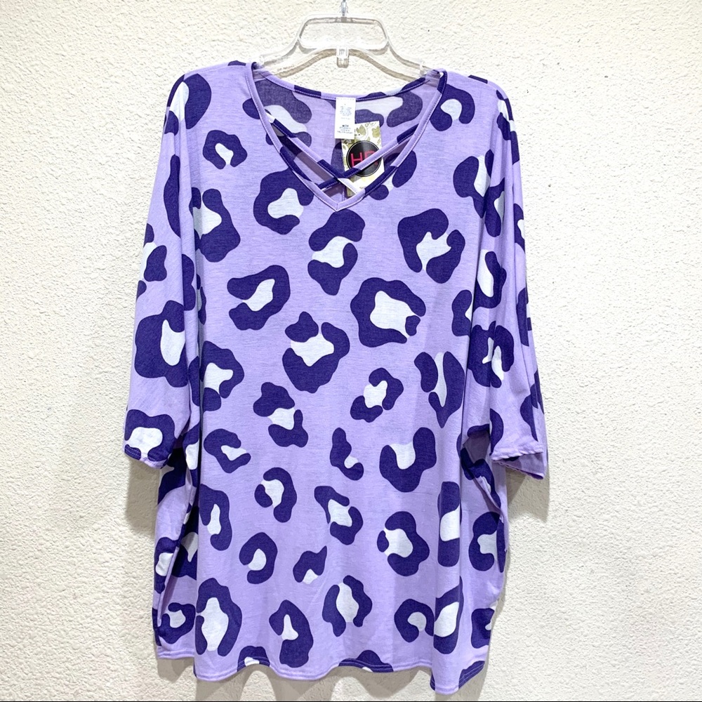 Plus Size Purple Animal Prints (NWT)